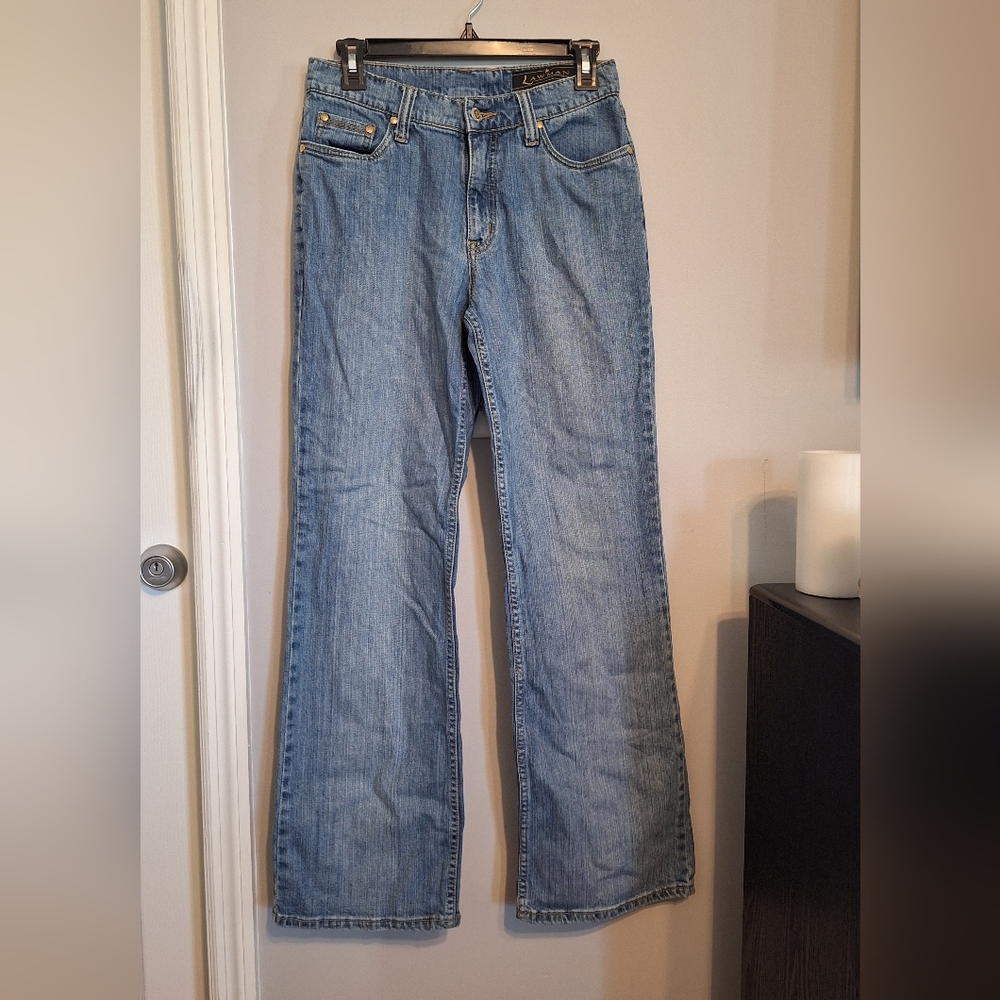 Lawman Blue Cotton Denim Jeans - Classic Boot Cut
